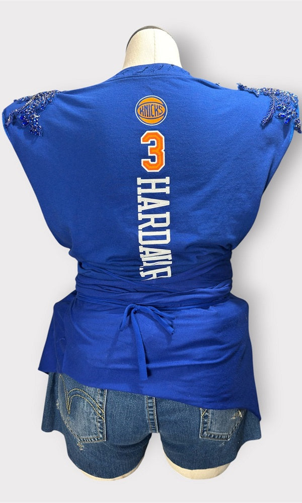"KNICKS" Wrap Tee