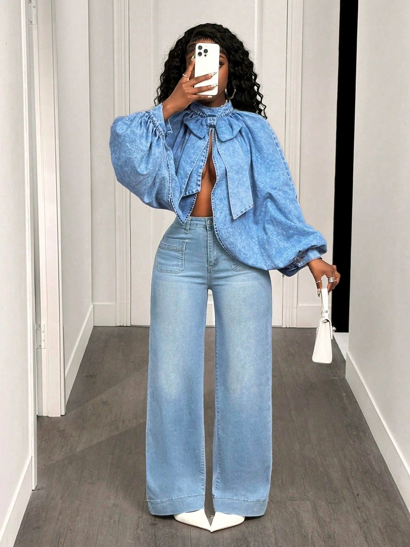 Video Games Denim Romper