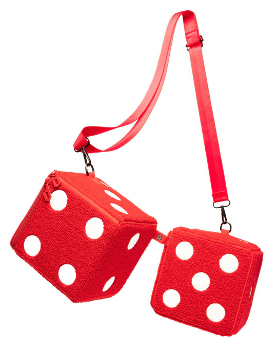 Trendy Gold Coin Dice Bag