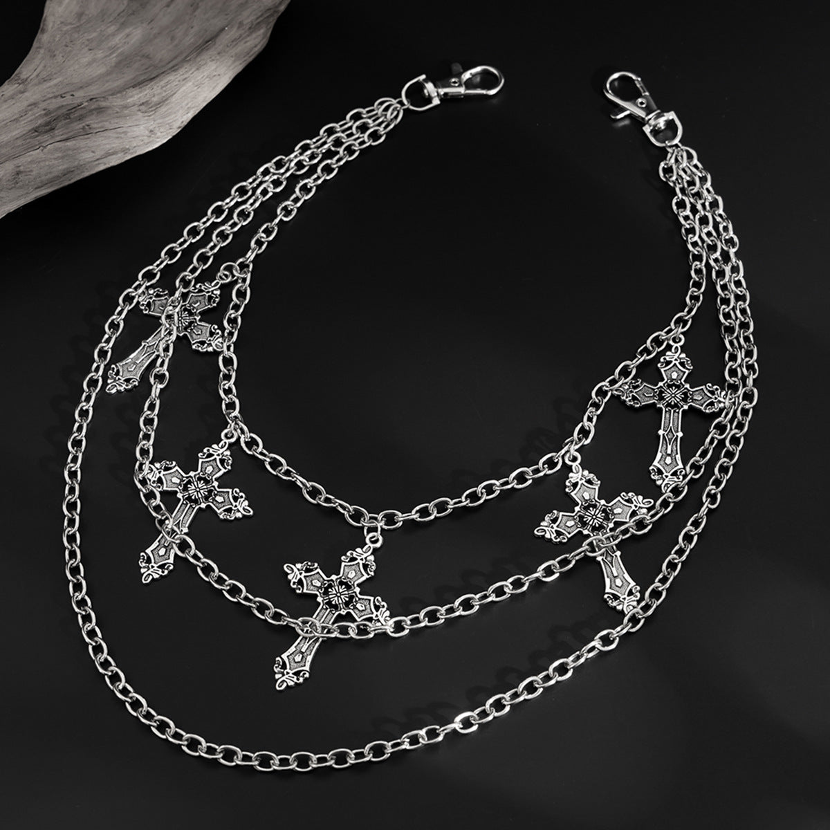 Fashion Three-layer Jeans Waist Chain