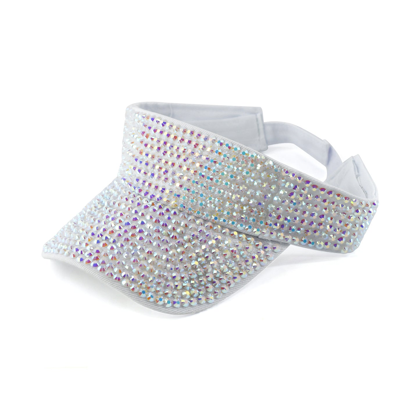 Rhinestone Hat Topless Outdoor Sun Hat