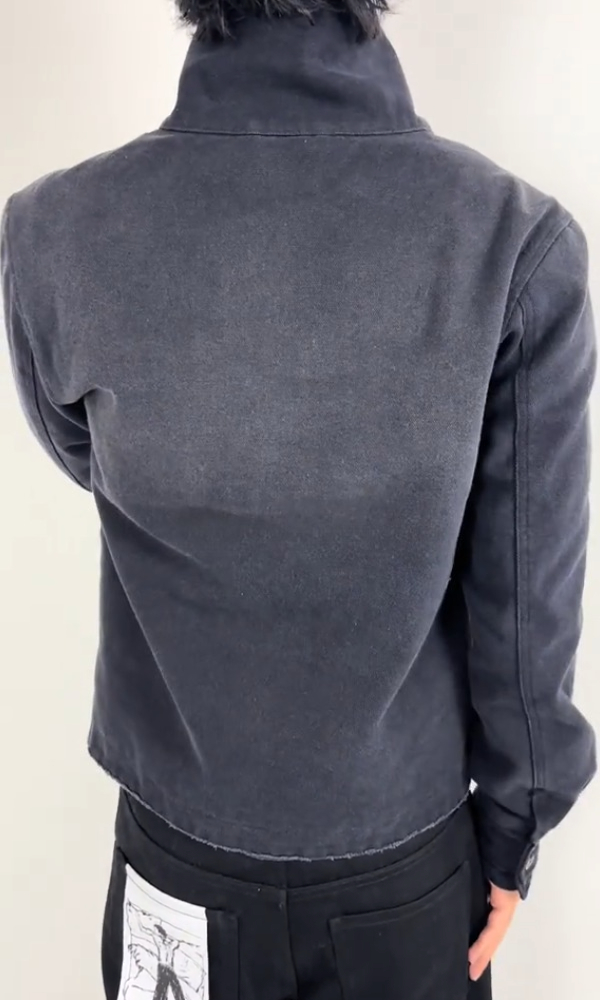 Couple's Retro Denim Fencing Set