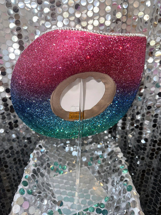 Gradient Bejeweled Hat