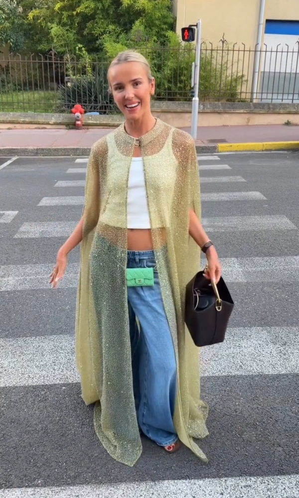 Sequin Casual Caftan
