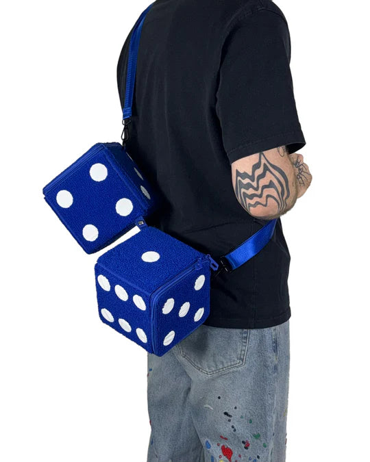 Trendy Gold Coin Dice Bag