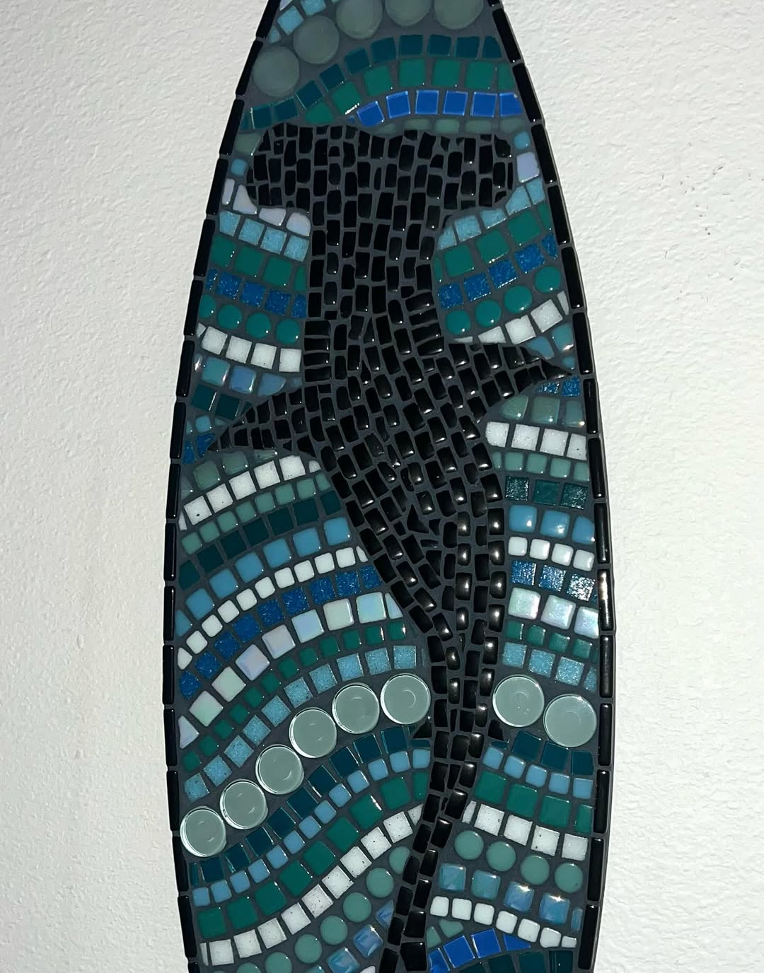 Mosaic Hammerhead Shark Wall Art