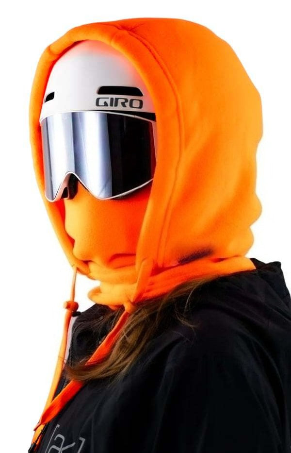 Outdoor Riding and Skiing Fleece Hood
