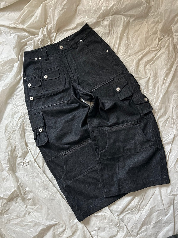 Stylish Detachable Baggy Jeans