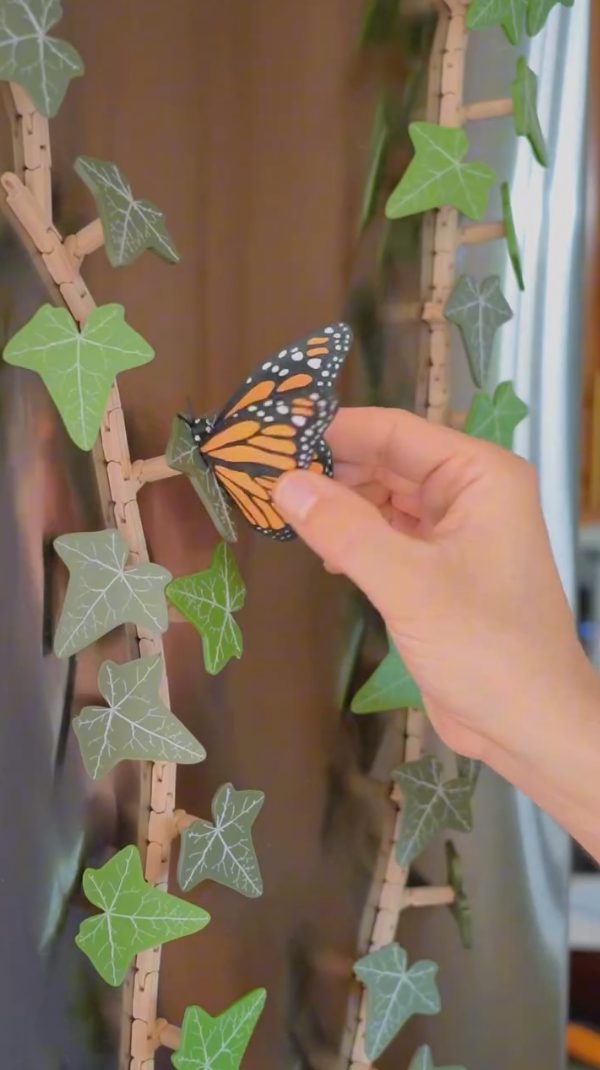 Butterfly & Vine Fridge Magnet