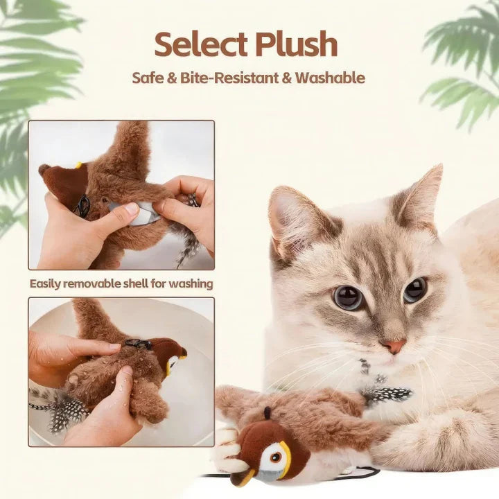 Simulation Flappy Bird Cat Hunting Toy