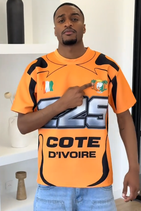 "225 COTE D'IVOIRE" T-shirt