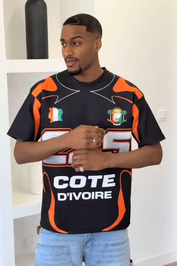 "225 COTE D'IVOIRE" T-shirt