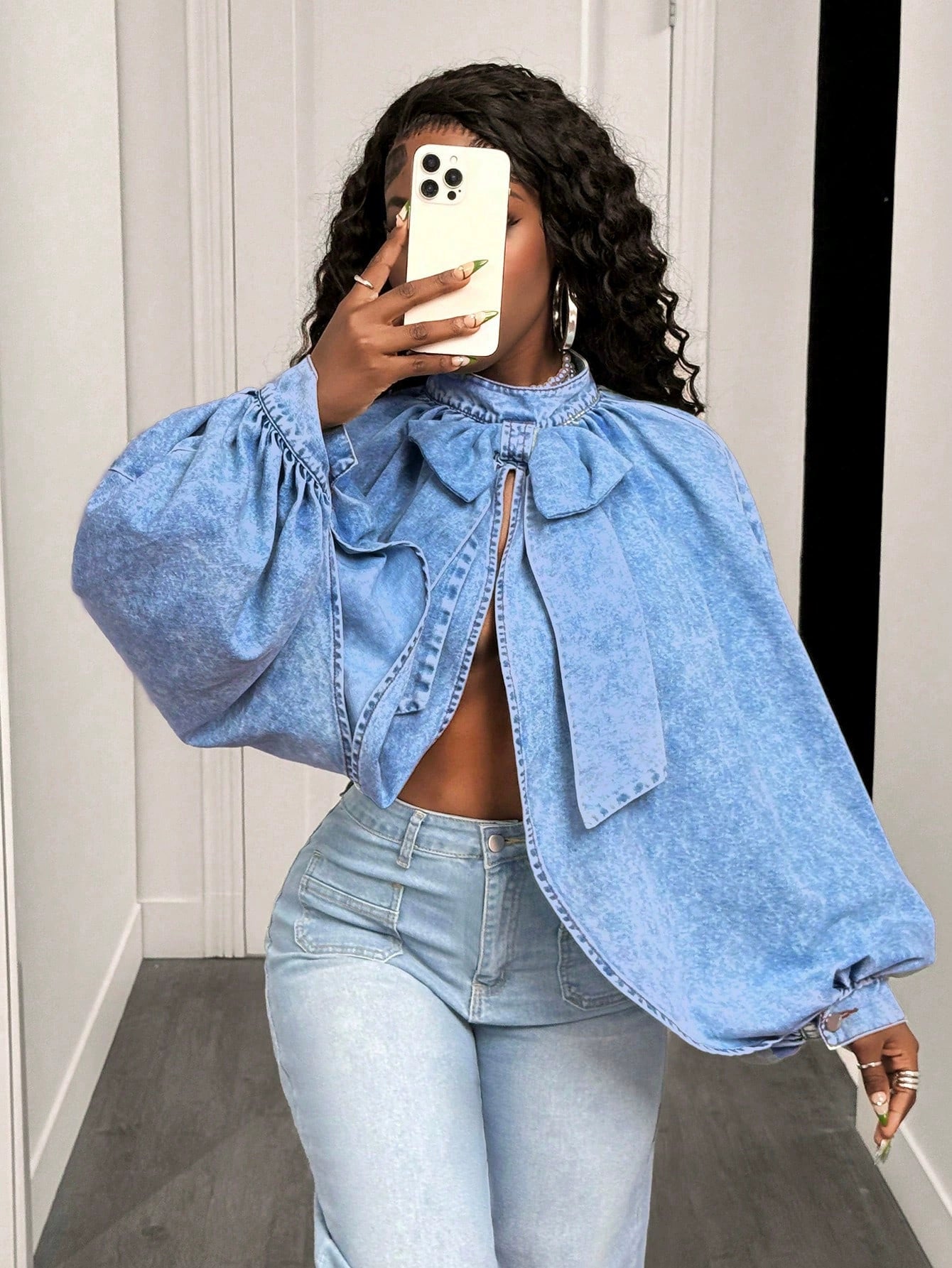 Video Games Denim Romper