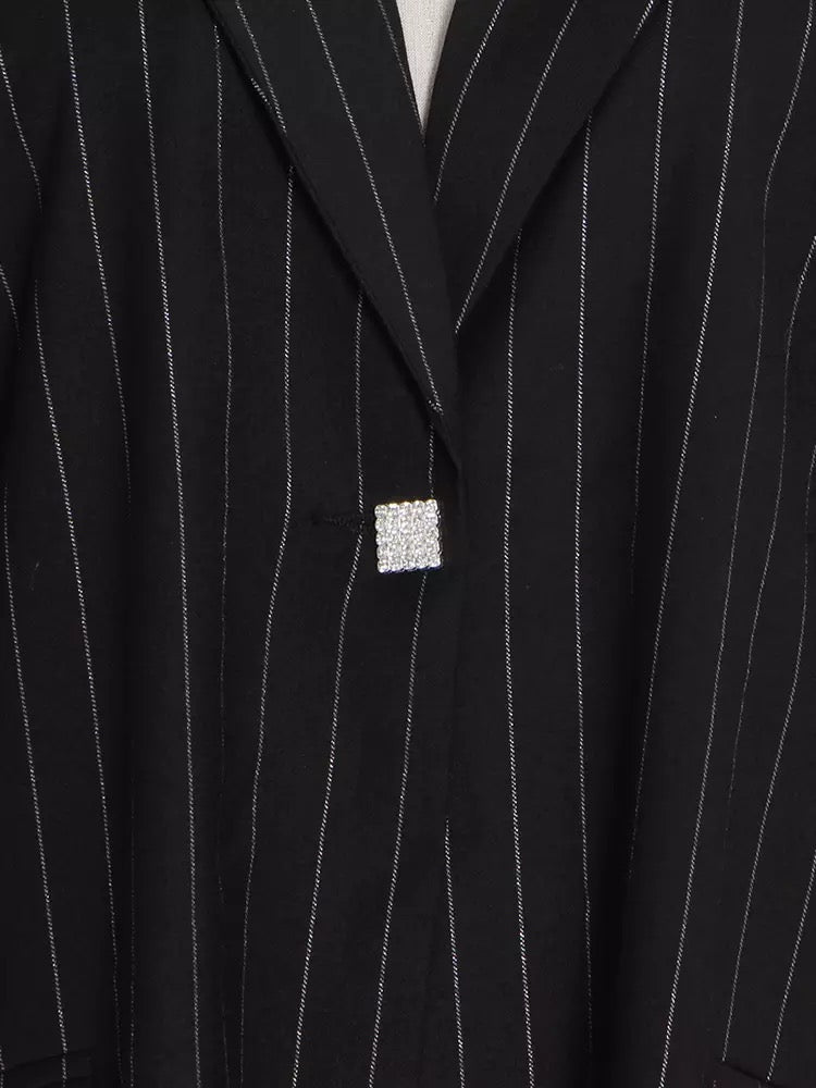 Sophisticated Cold Shoulder Blazer