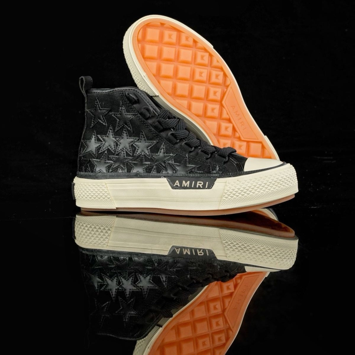 Embroidered Star Casual High-Top Canvas Shoes