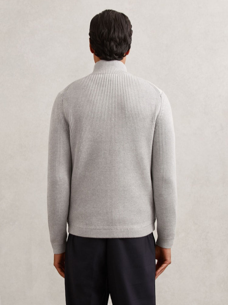 Men's Rib-Knit Jacket