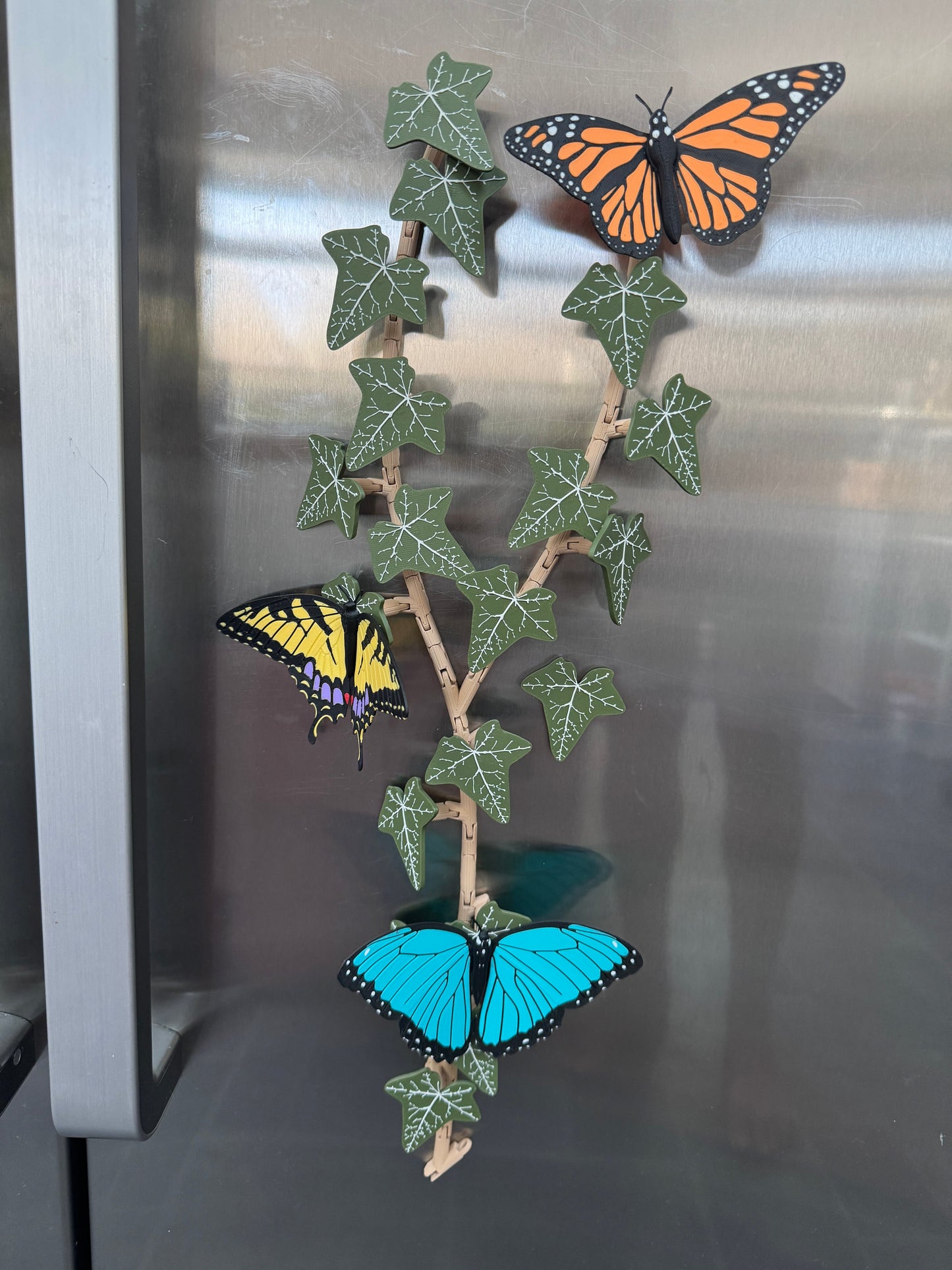 Butterfly & Vine Fridge Magnet