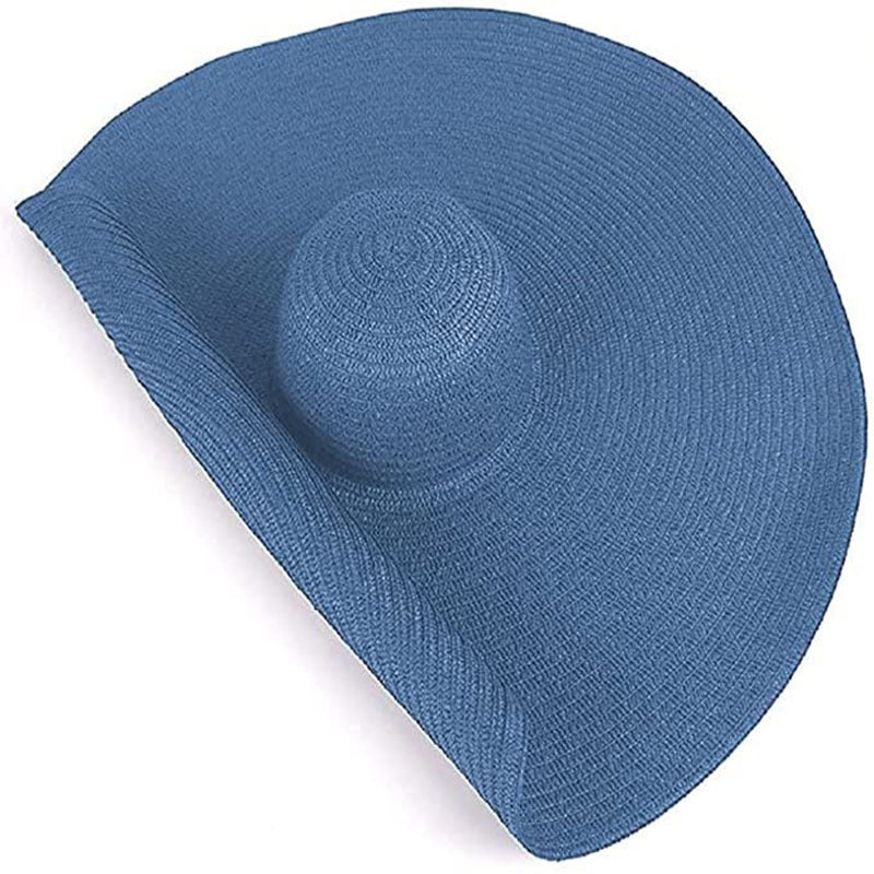 Large Eaves Summer Straw Hat