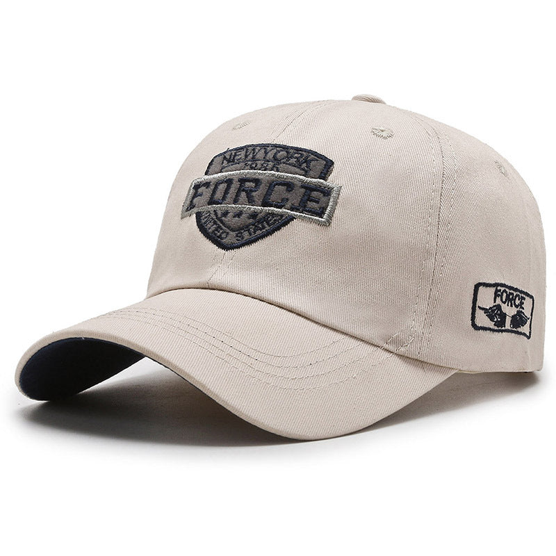 Embroidered Shield Cap