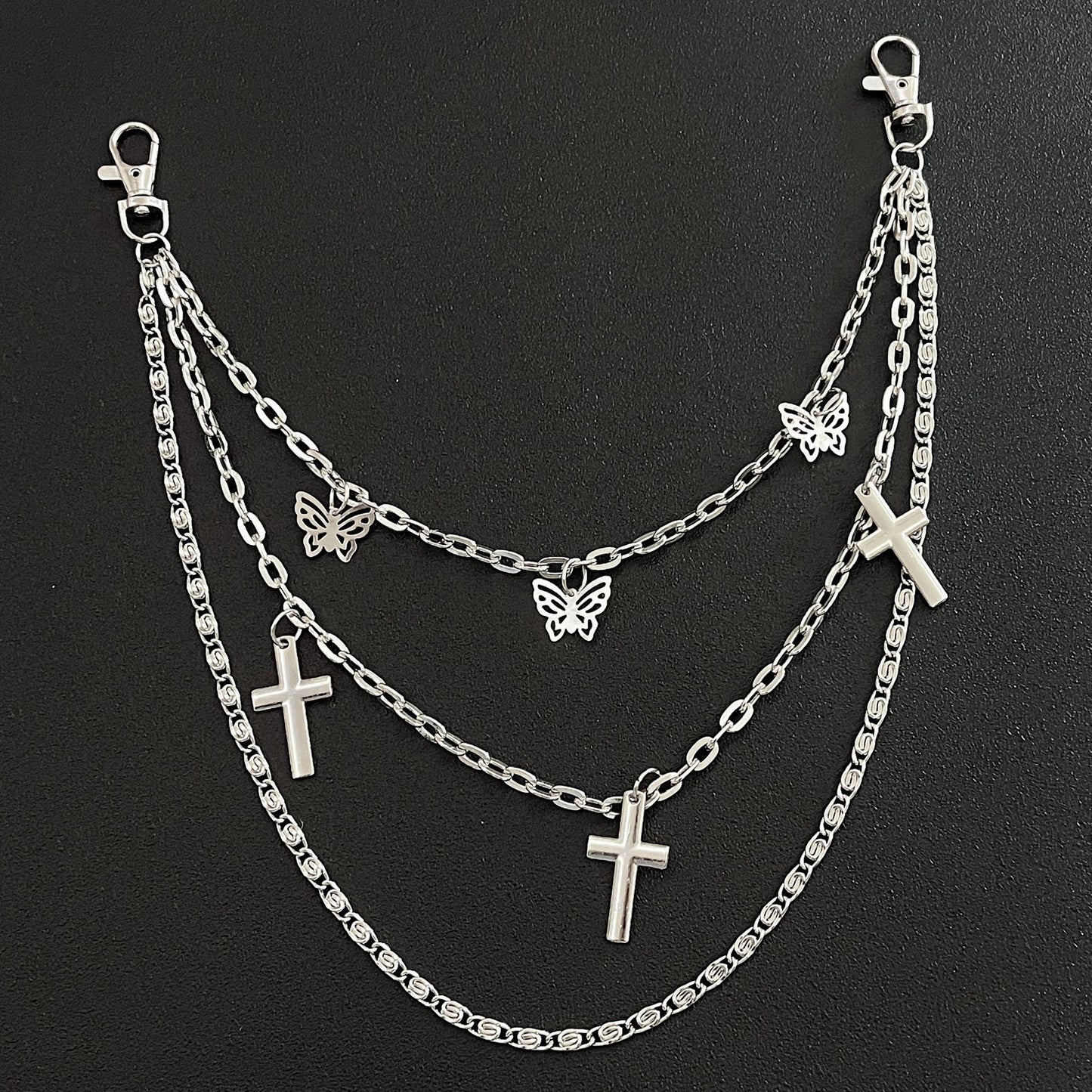 Fashion Butterfly Jeans Waist Chain