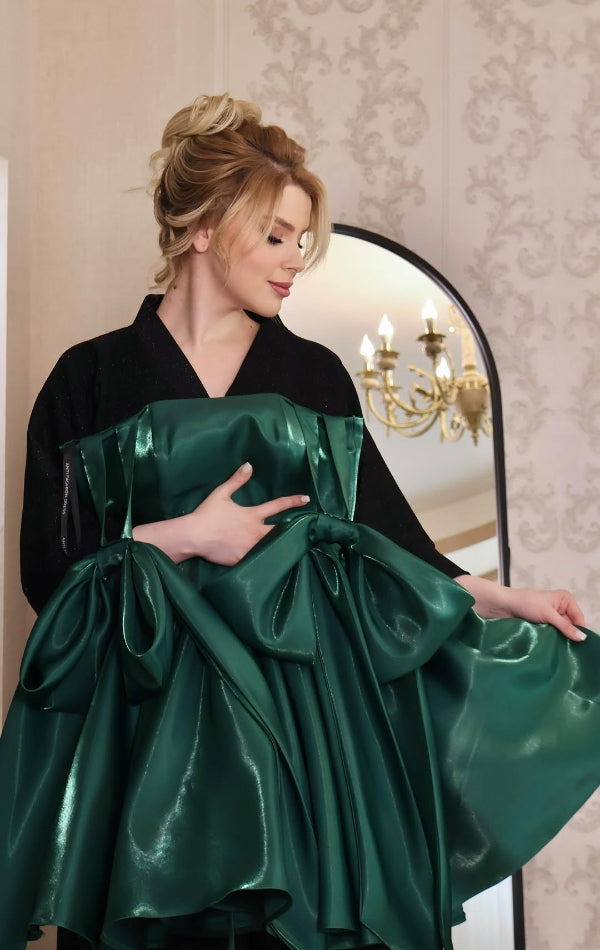 Luxurious Silk Satin Dress