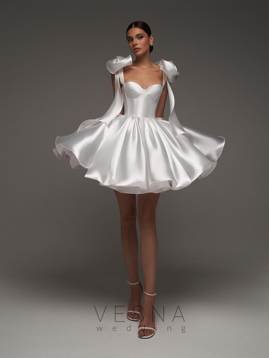 Elegant Party Silk Gown Dress