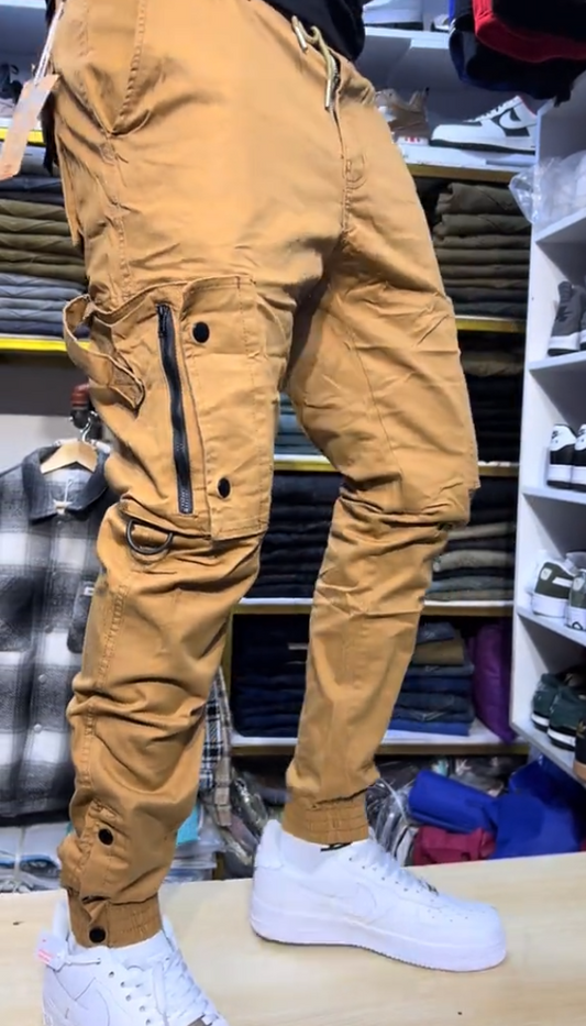 Men's Retro Casual Overalls