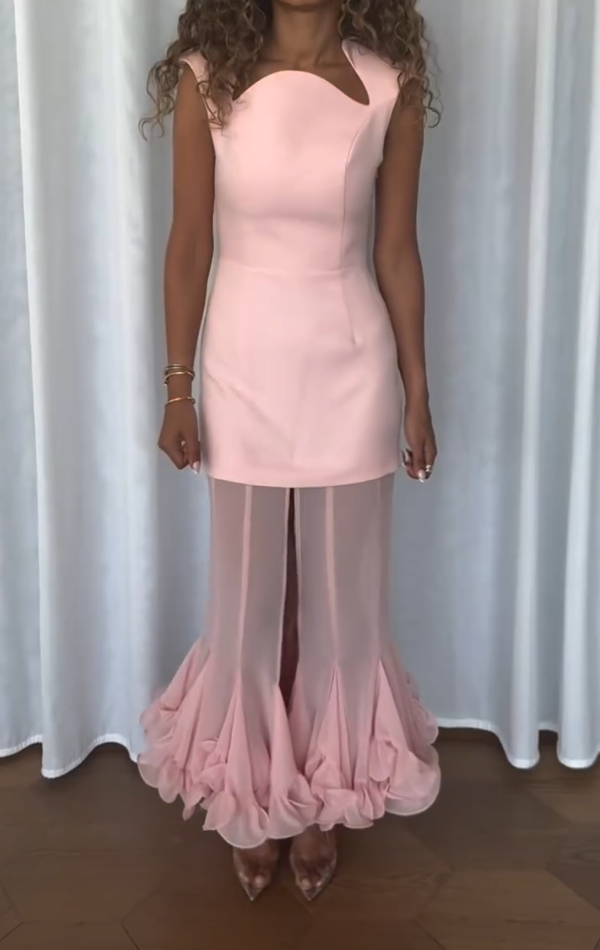 Elegant Ruffle Dress