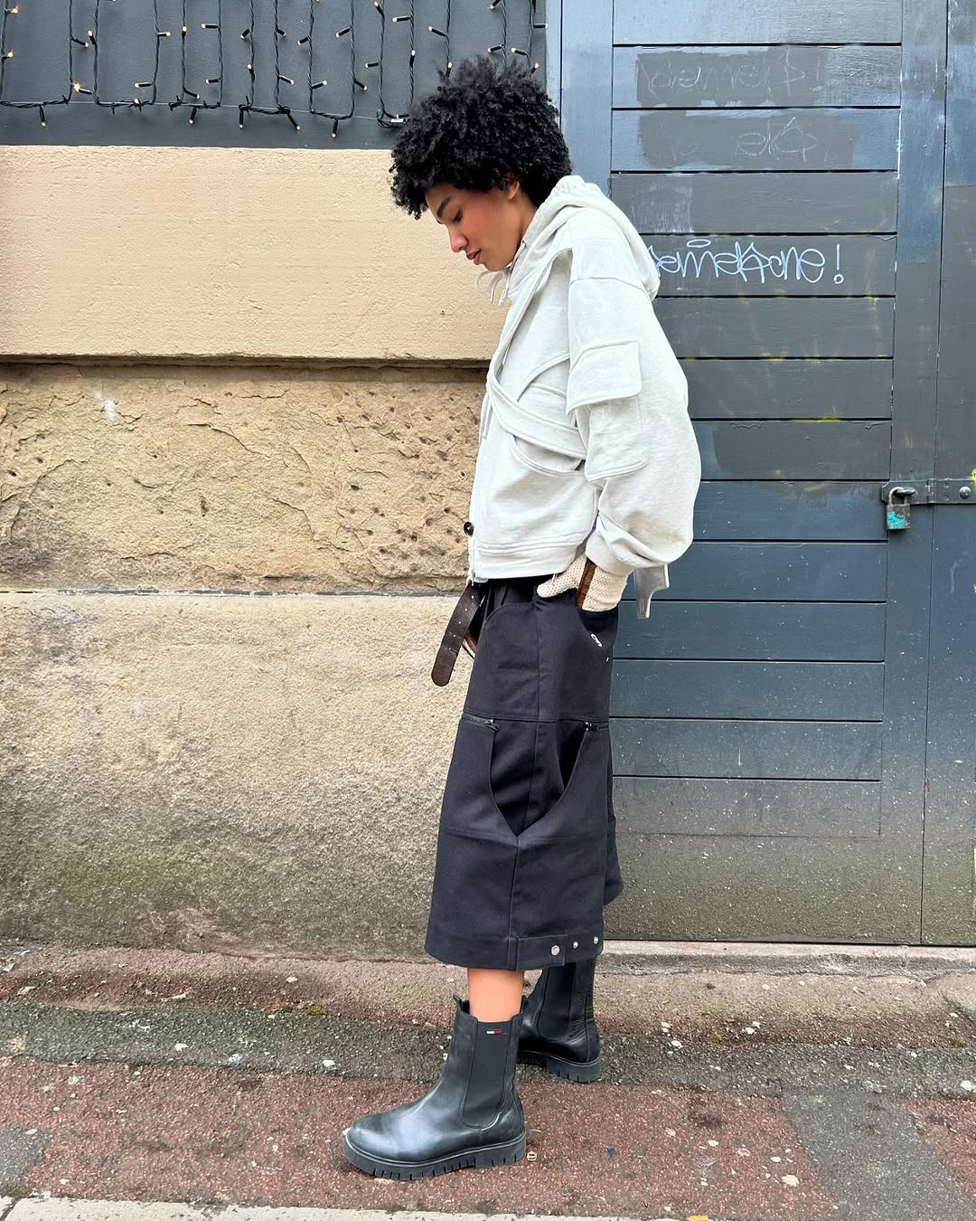 Adjustable Length Casual Versatile Zip-up Cargo Trousers