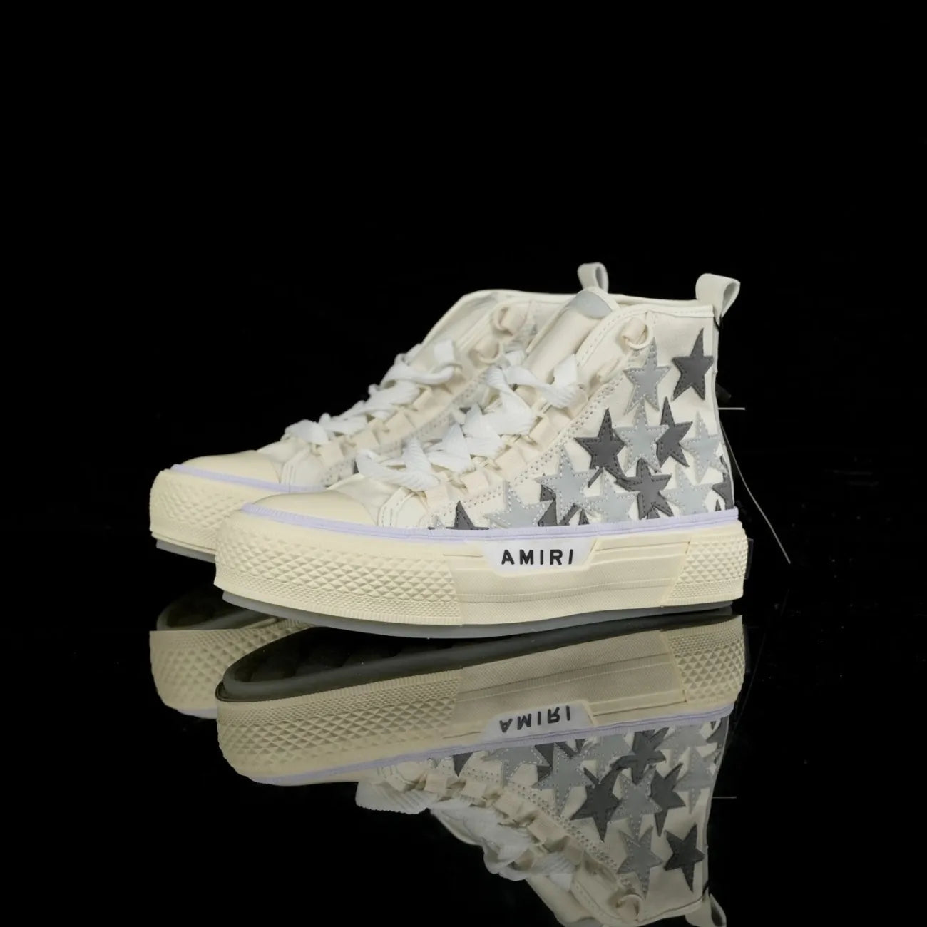 Embroidered Star Casual High-Top Canvas Shoes