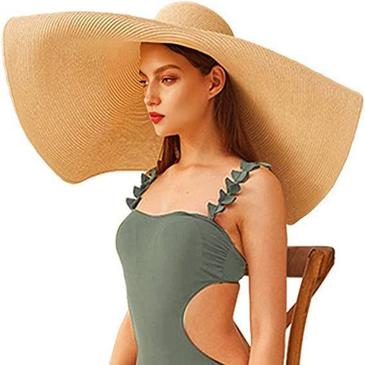 Large Eaves Summer Straw Hat