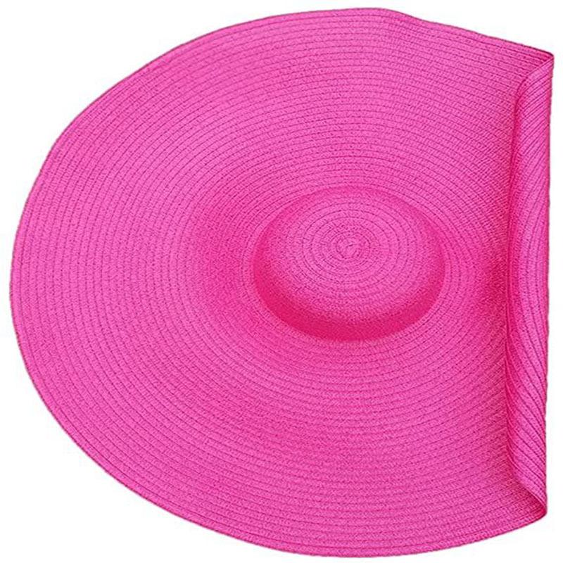 Large Eaves Summer Straw Hat