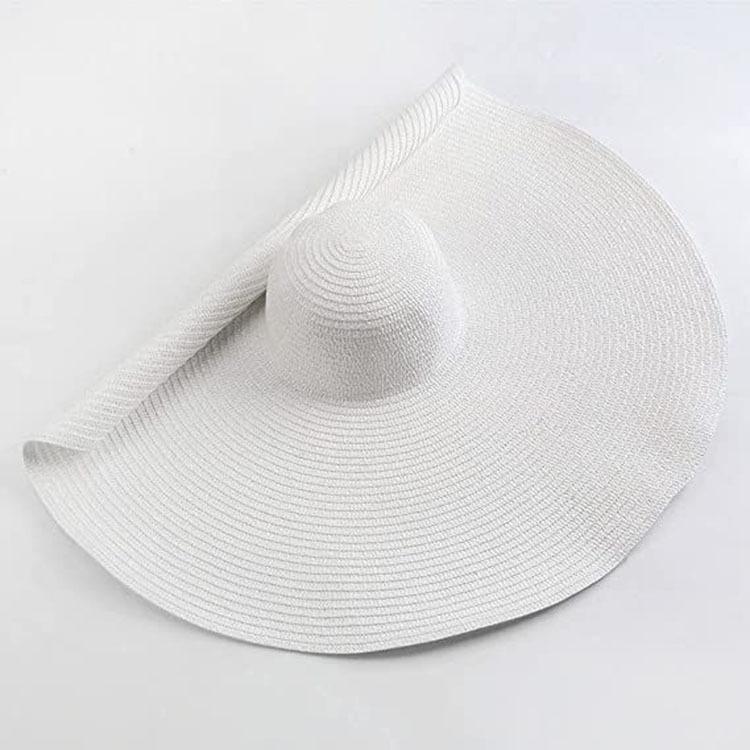 Large Eaves Summer Straw Hat