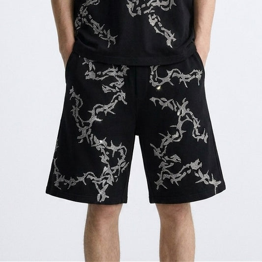 Couple's Shining Thorn T-shirt & Shorts Set