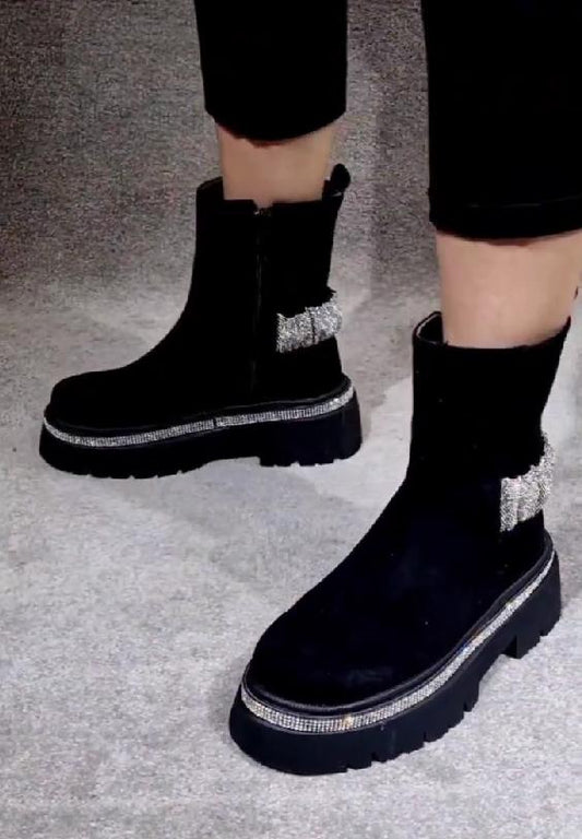 Line Ankle Boots